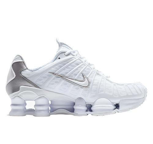 Nike Shox TL - White Metallic Silver