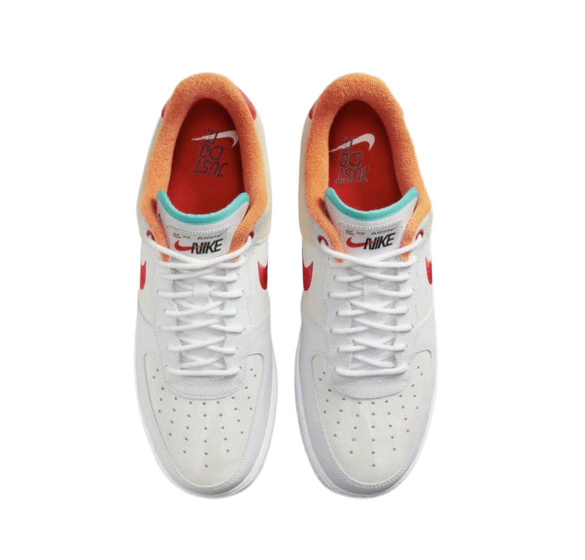 Nike Air Force 1 Low ‘07 - Just Do it White Red Teal