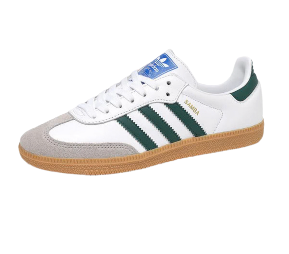 Adidas Samba OG - White Collegiate Green Gum