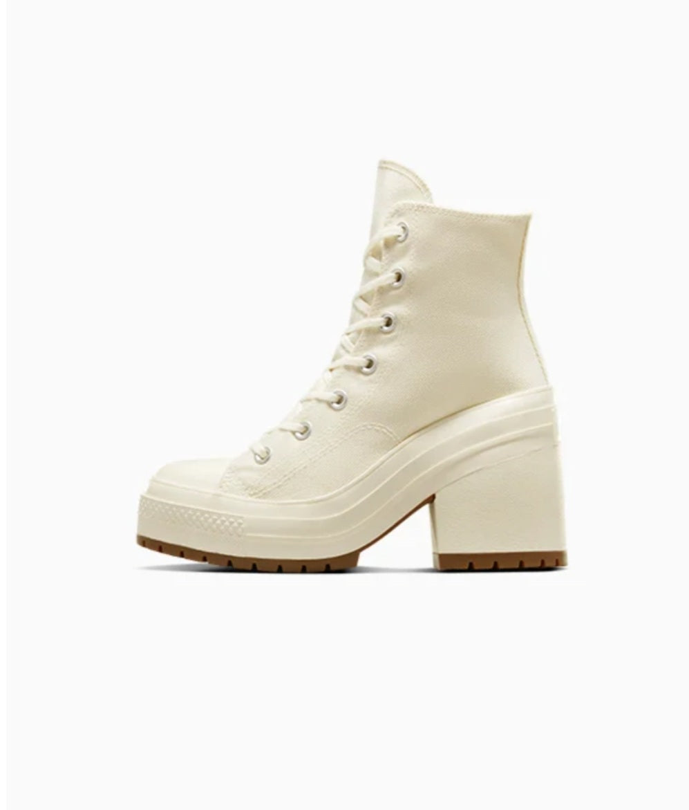 Converse - Chuck 70 High De Luxe Heel Egret sneaker