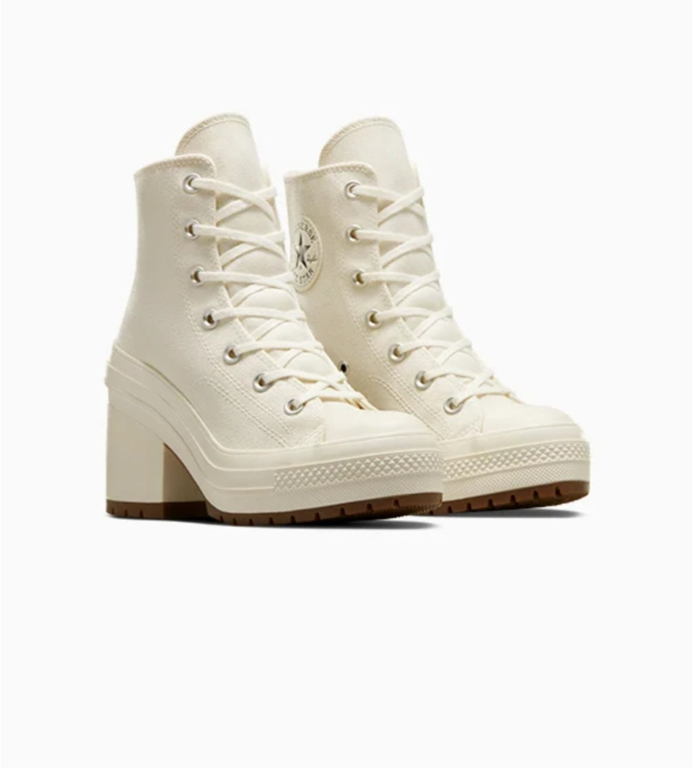 Converse - Chuck 70 High De Luxe Heel Egret sneaker