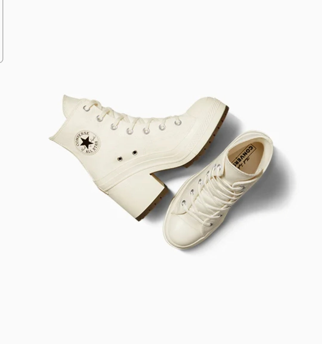 Converse - Chuck 70 High De Luxe Heel Egret sneaker