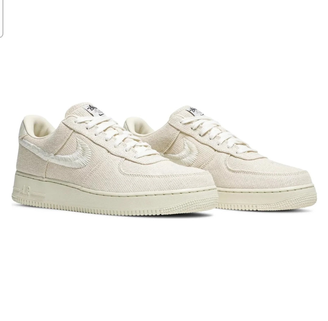 Nike Air Force 1 low X Stussy "Fossil"