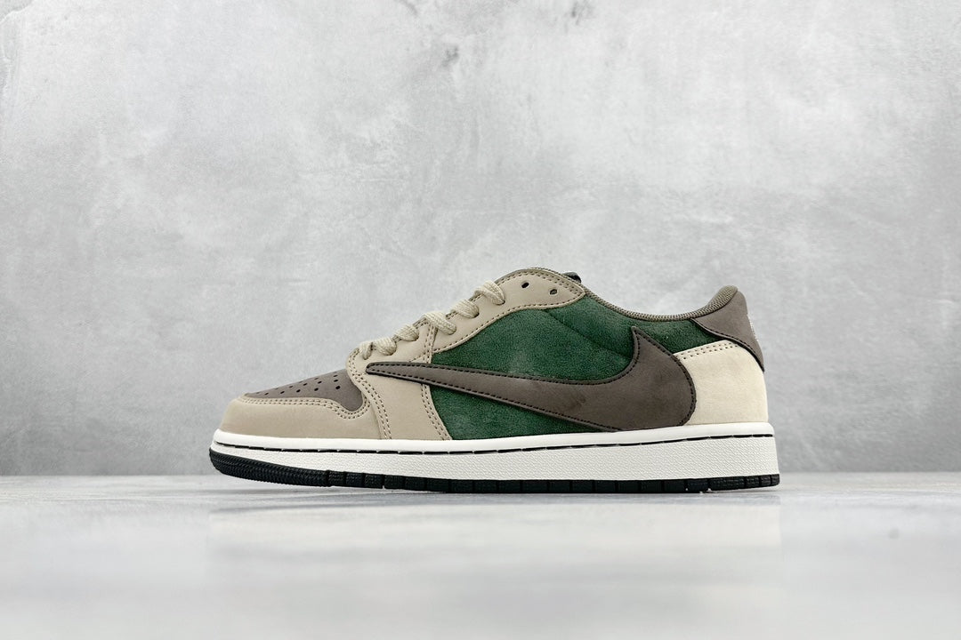 Nike Air Jordan 1 Low OG - SP”Black/Green Toe”