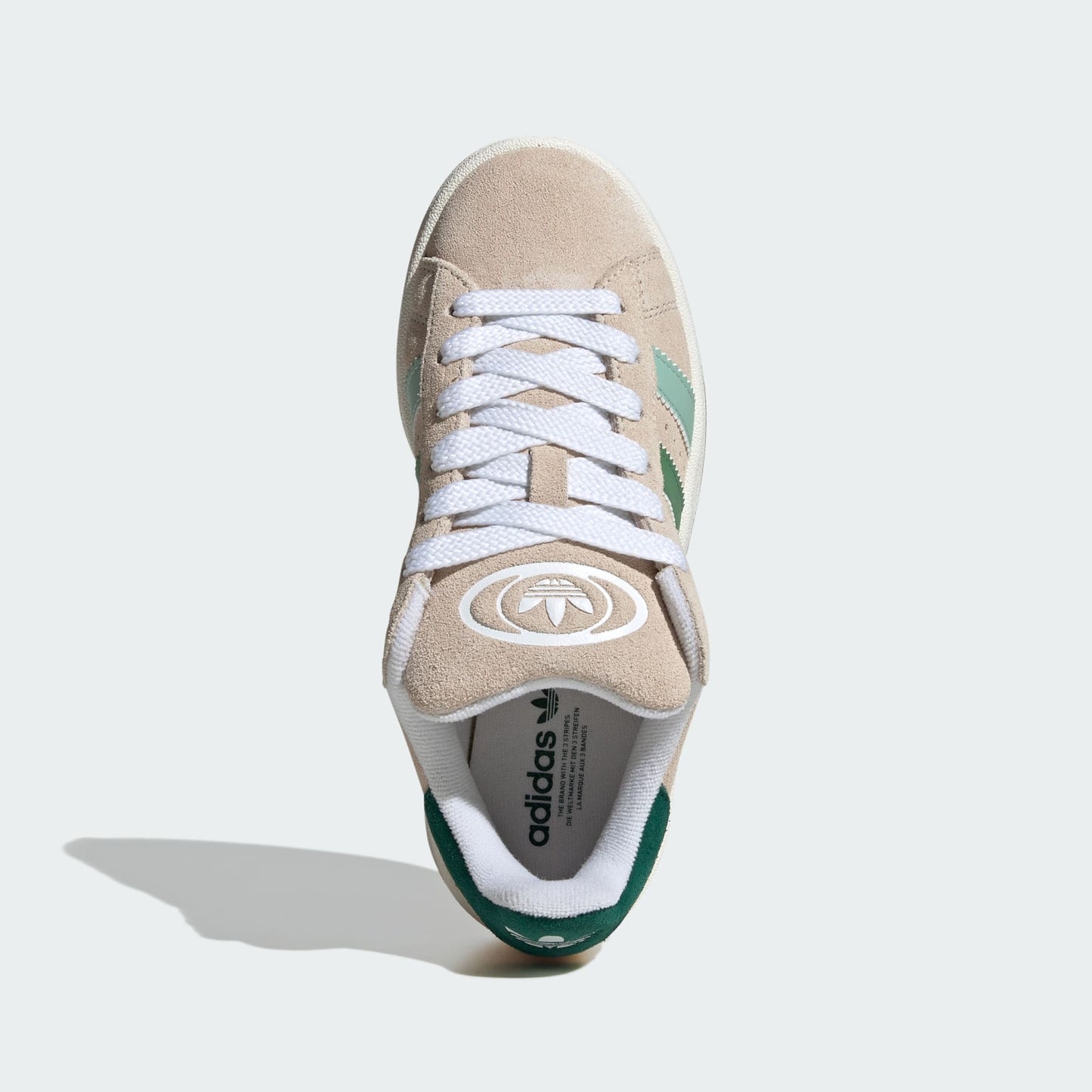 Adidas Campus 00s - Crystal White Dark Green