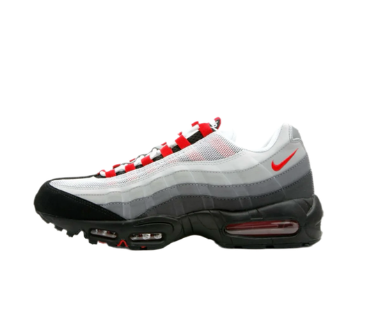 Nike Air Max 95 - White Sport Red Grey