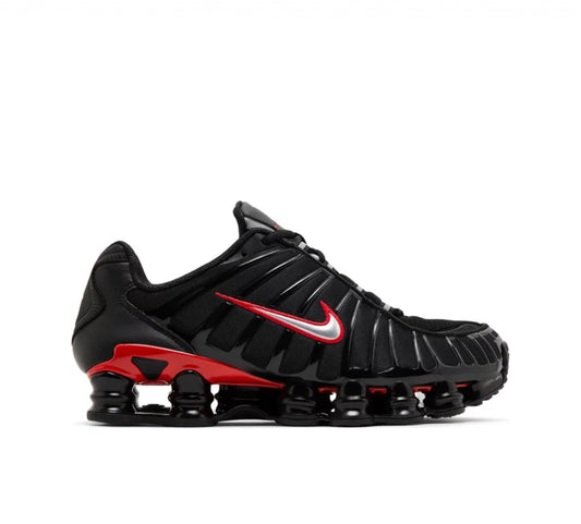 Nike Shox TL - Black/ Metallic silver University Red
