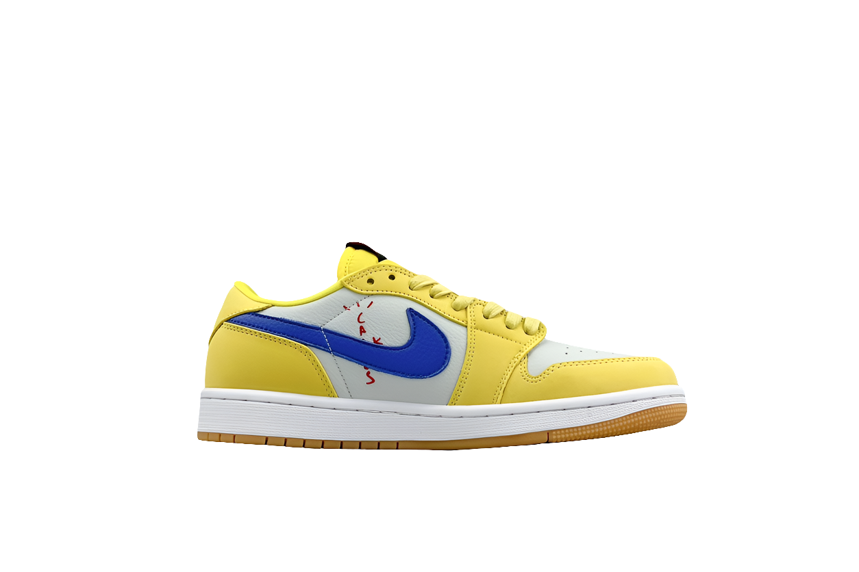 Travis Scott x Air Jordan 1 Retro Low  - Canary