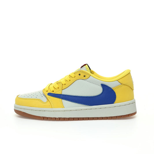 Travis Scott x Air Jordan 1 Retro Low  - Canary