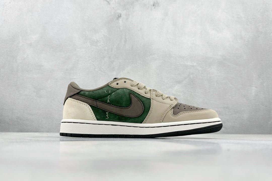 Nike Air Jordan 1 Low OG -  SP”Black/Green Toe”