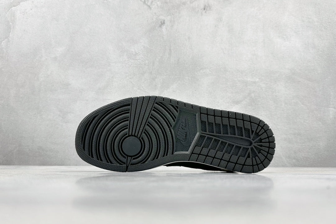 Nike Air Jordan 1 Low OG -  SP”Black/Green Toe”