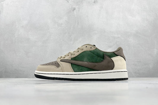 Nike Air Jordan 1 Low OG -  SP”Black/Green Toe”