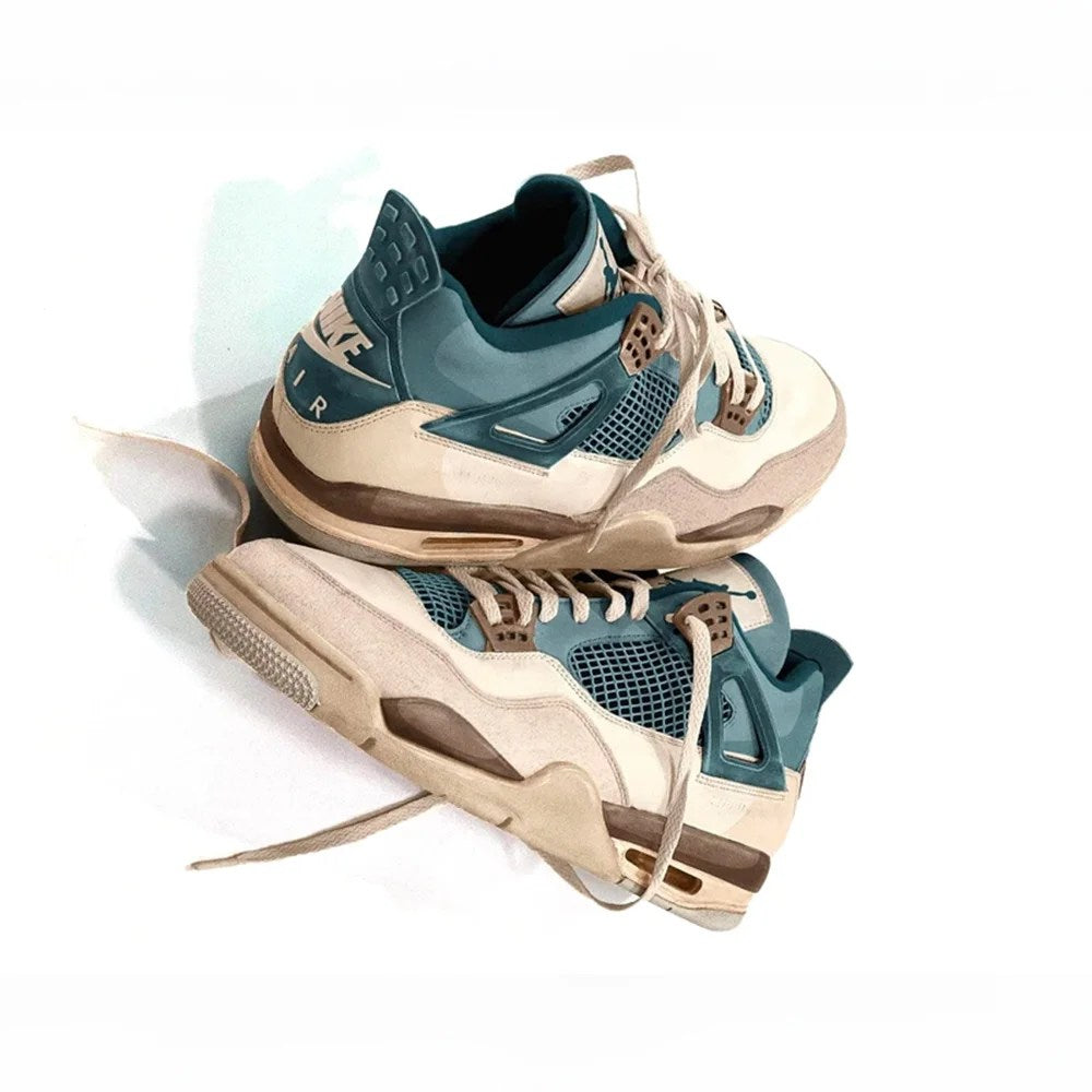 Air Jordan 4 Retro -Snorlax