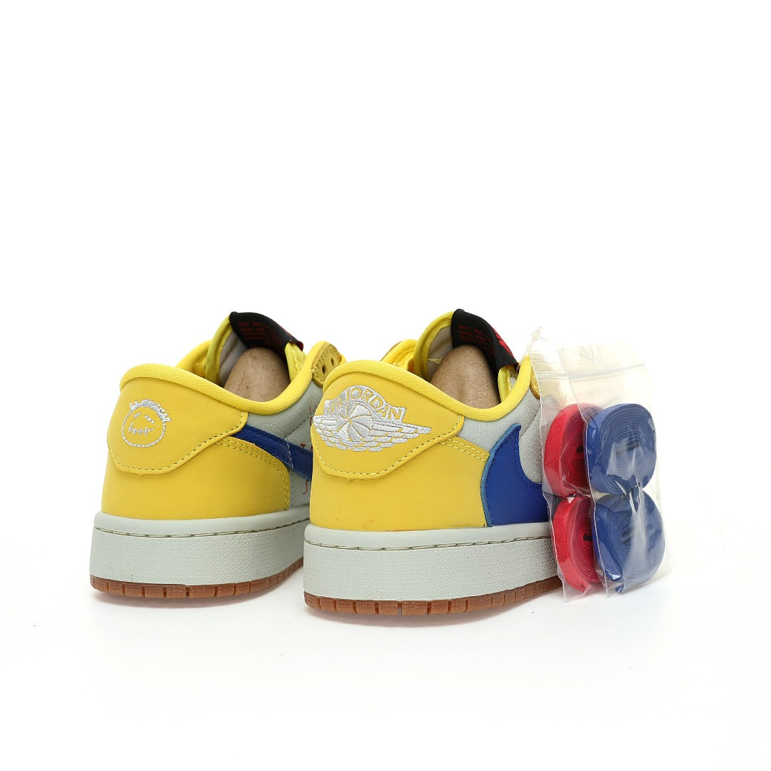 Travis Scott x Air Jordan 1 Retro Low  - Canary