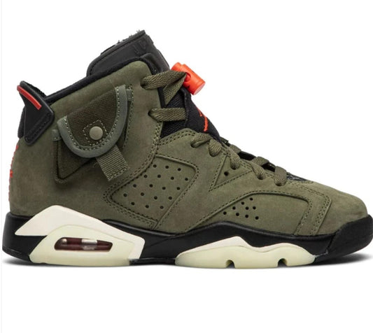 Air Jordan 6 Retro - Olive Green